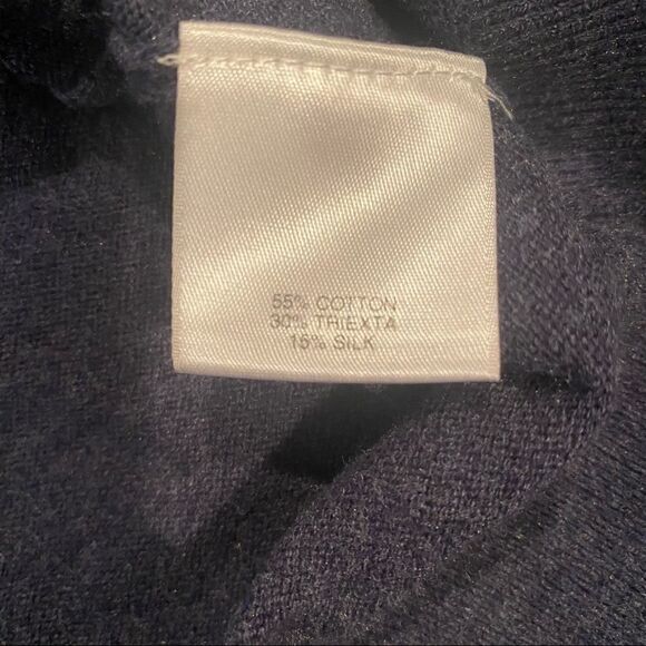 Cremieux Half Zip Argyle Silk Blend  Sweater Size XL - Picture 10 of 10